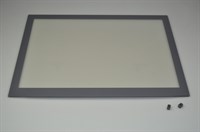 Oven door glass, Siemens cooker & hobs - 5 mm x 475 mm x 365 mm (semi fast)